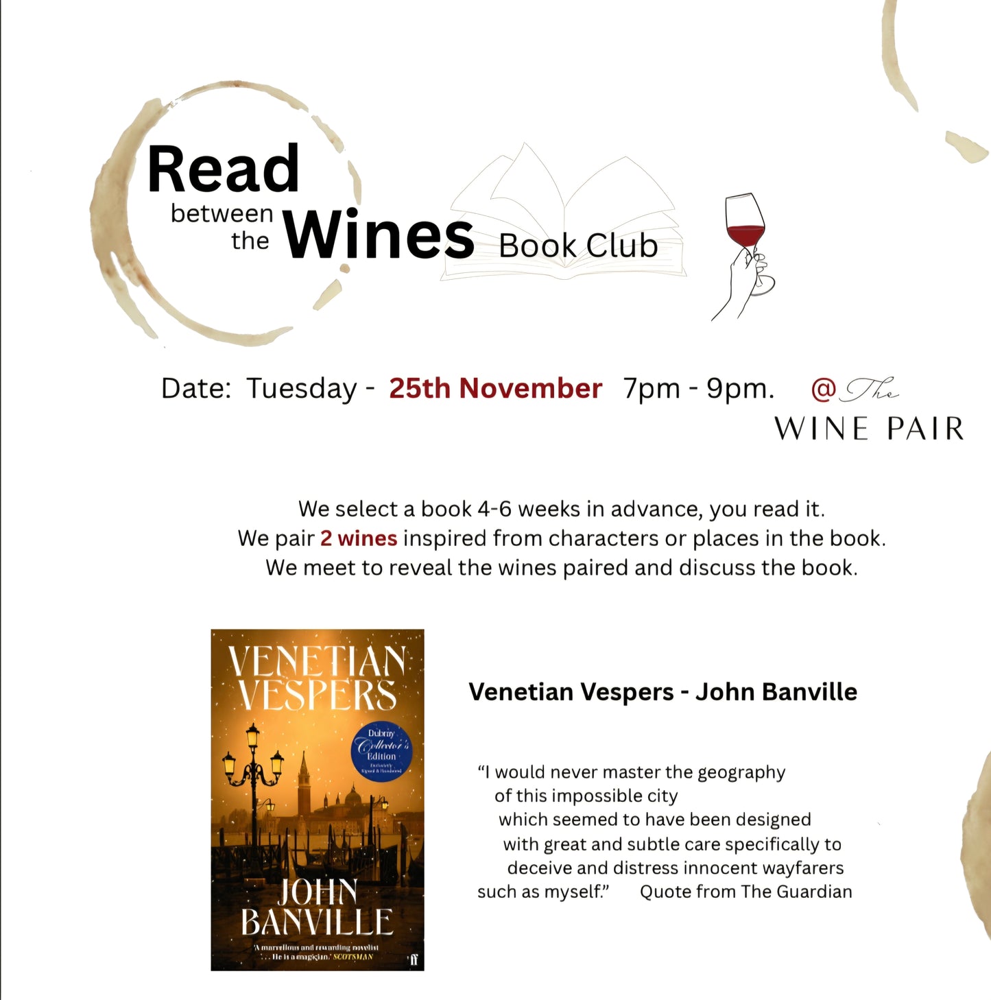 Read Between The Wines - The Wine Pair Book Club (Book 2)