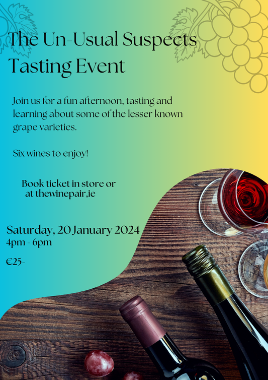 The Un-Usual Suspects - Tasting Event